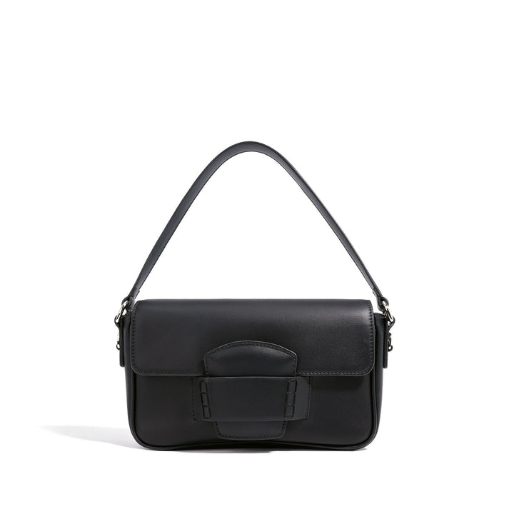 Sabrina | Women's Top Grain Leather Small Square Shoulder Bag