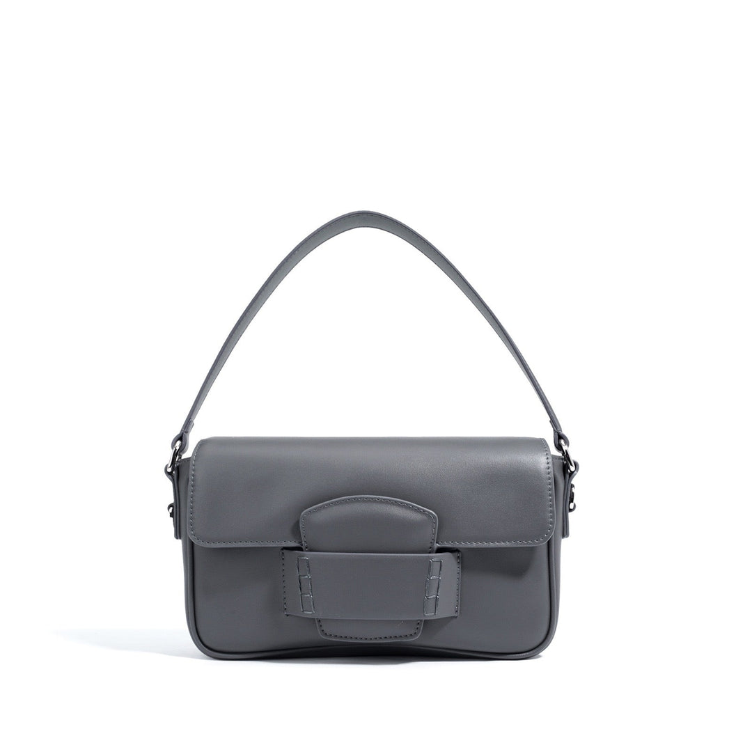 Sabrina | Women's Top Grain Leather Small Square Shoulder Bag