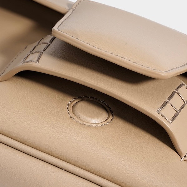 Sabrina | Women's Top Grain Leather Small Square Shoulder Bag