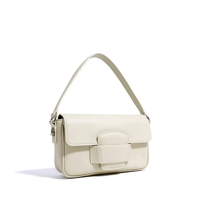 Sabrina | Women's Top Grain Leather Small Square Shoulder Bag