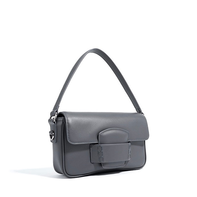 Sabrina | Women's Top Grain Leather Small Square Shoulder Bag
