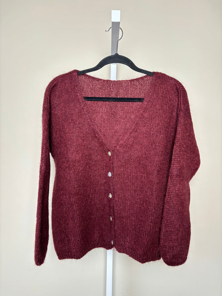 Aster | Women's V-Neck Button Cardigan