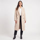 Rosaline | Women's Long Lapel Collar Coat for Cold Weather