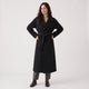 Isolt | Women's Long Belted Coat for Cold Weather