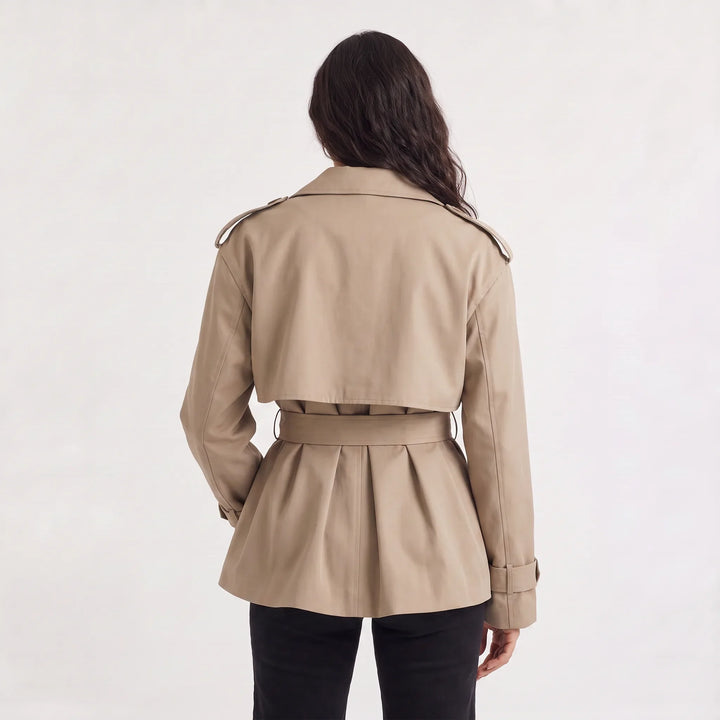 Winnifred | Women's Oversized Belted Trench Coat for Cold Weather