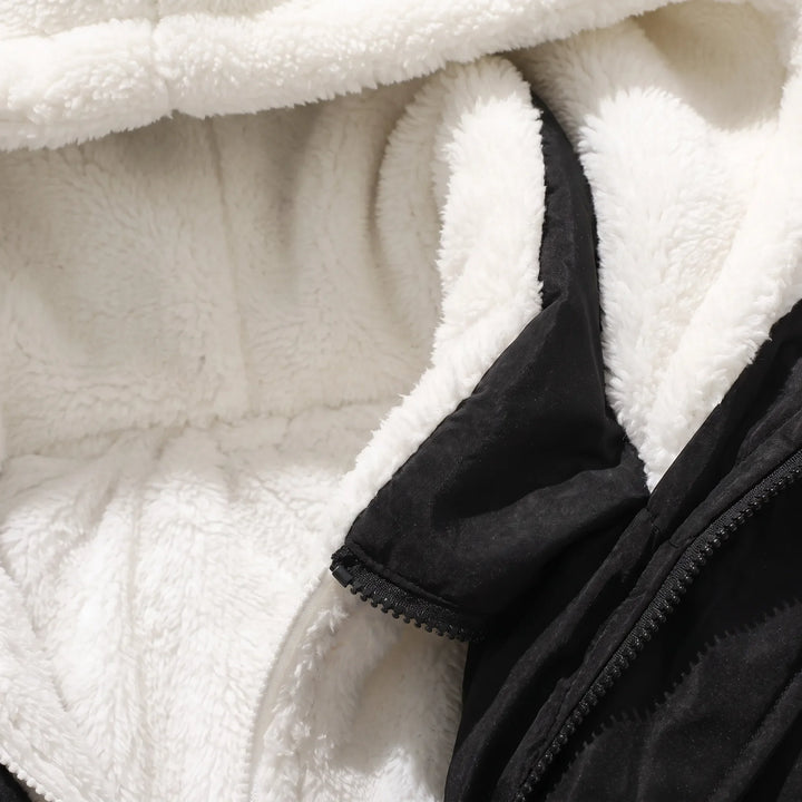 Lowenna | Women's Hooded Puffer Jacket with Fleece Lining