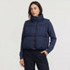 Damaris | Women's Cropped Collared Puffer Gilet for Layering