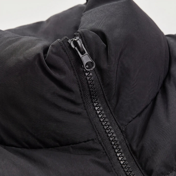 Damaris | Women's Cropped Collared Puffer Gilet for Layering