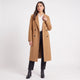 Rosaline | Women's Long Lapel Collar Coat for Cold Weather
