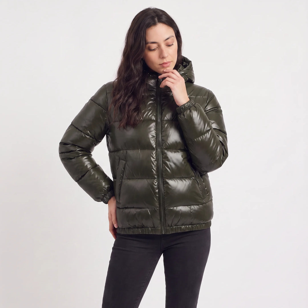 Sorcha | Women's Quilted Hooded Puffer Jacket for Cold Weather