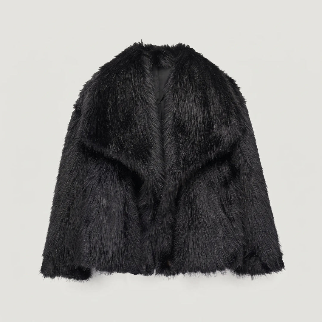 Nerine | Women's Oversized Faux Fur Coat for Cold Weather
