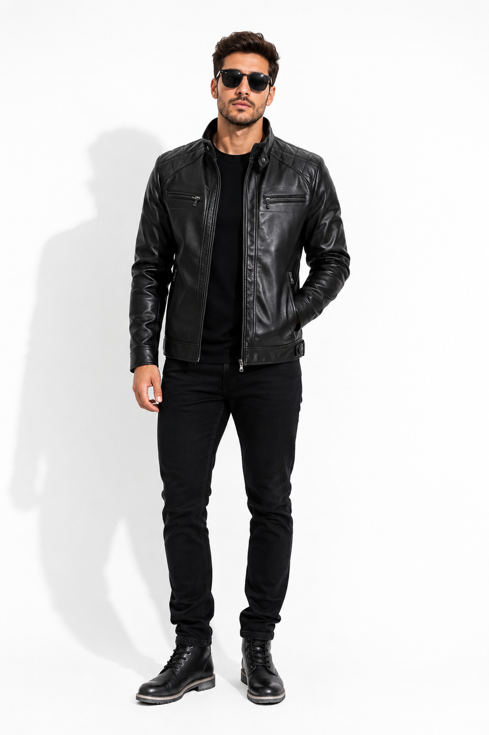 Theodora | Women's Leather-Look Jacket for Everyday Wear, image 2