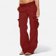 Isabella | Straight Leg Cargo Pants for Women - Lavinem