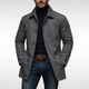 Nathaniel | Men's Lined Trench Coat for Fall and Winter