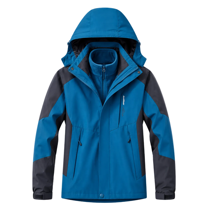 Thea | Women's Fleece-Lined Jacket for Layering in Blue