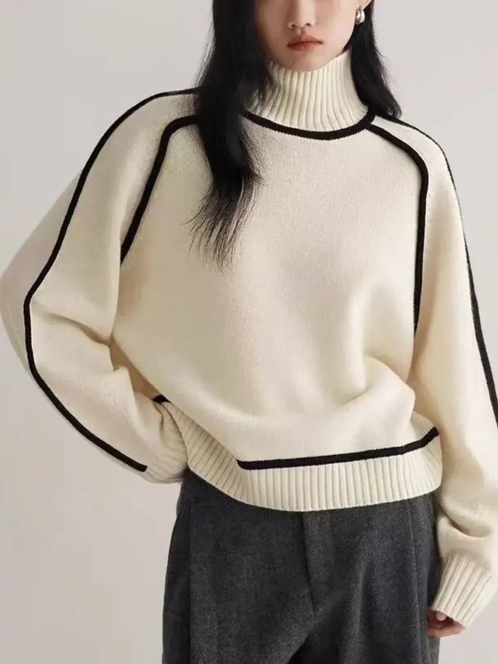 Genevieve | Women's Turtleneck Oversized Roll-Neck Jumper for Fall and Winter, image 7