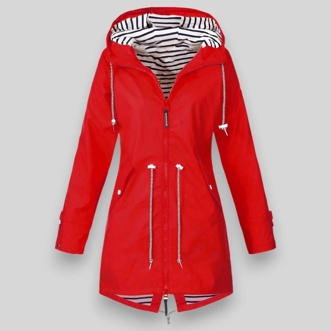 Noa | Women's Hooded Zip-Up Parka Coat