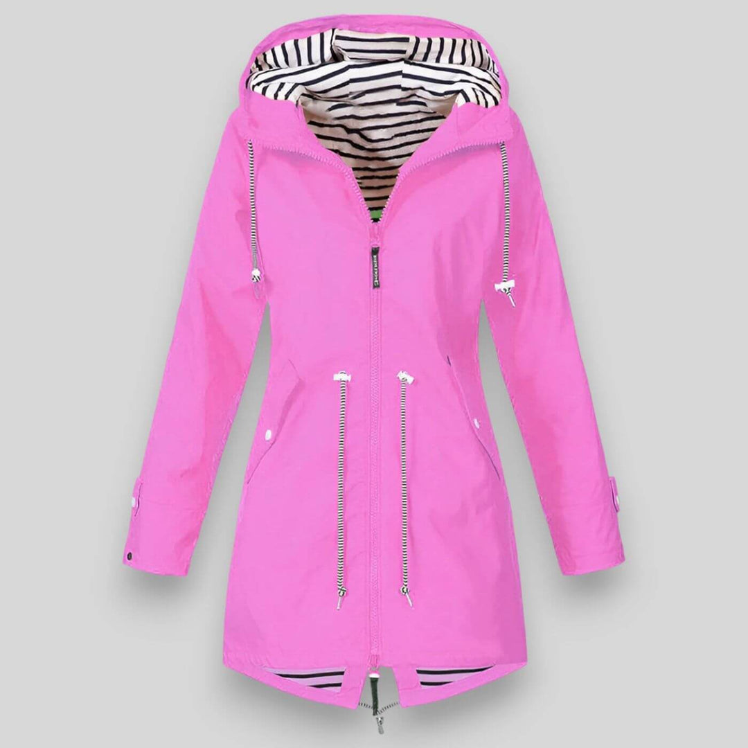 Noa | Women's Hooded Zip-Up Parka Coat