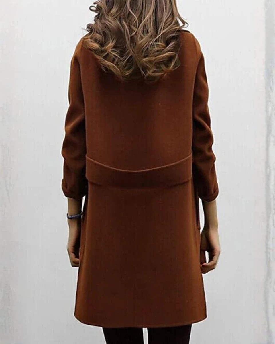 Eloise | Women's Double-Breasted Coat for Fall and Winter, image 4