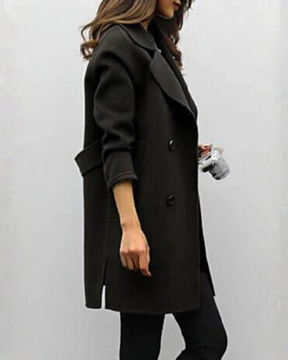 Eloise | Women's Double-Breasted Coat for Fall and Winter, image 6