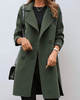Eloise | Women's Double-Breasted Coat for Fall and Winter in Green