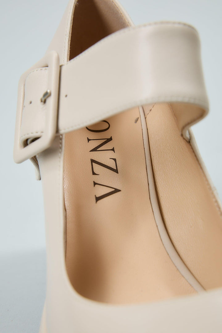 Claudia | Women's Block Heel Mary Jane Court Shoes image 10