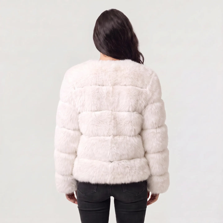 Drusilla | Women's Long-Sleeve Faux Fur Jacket for Cold Weather