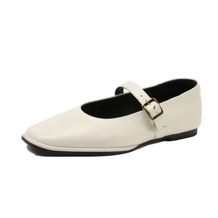 Christel Square-Toe Mary Jane Flats - image 1