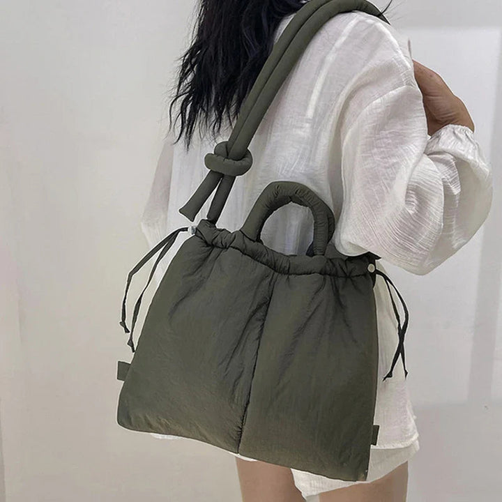 Albertina | Women's Padded Drawstring Tote Bag