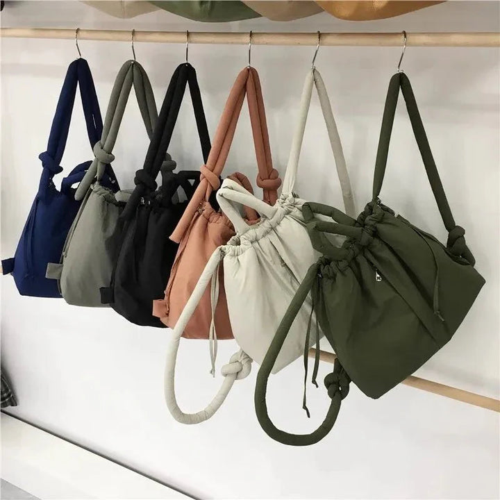 Albertina | Women's Padded Drawstring Tote Bag