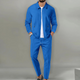 Matthias Men's Textured Zip Jacket and Trousers Set - image 5