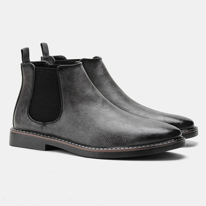 mens-retro-synthetic-leather-slip-on-chelsea-boots