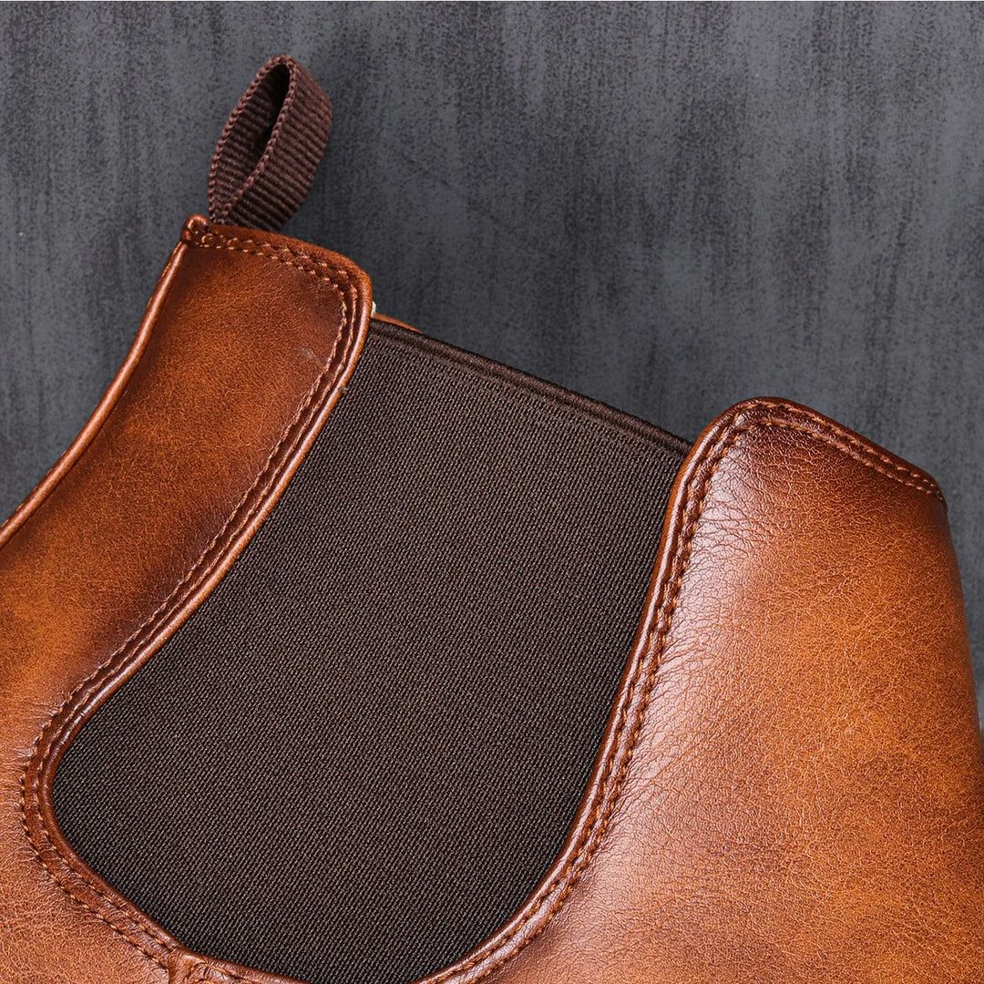 mens-retro-synthetic-leather-slip-on-chelsea-boots