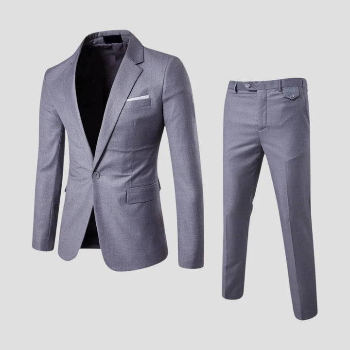 Herre Smal pasform Two-Piece Jakkesæt, Let til Weddings