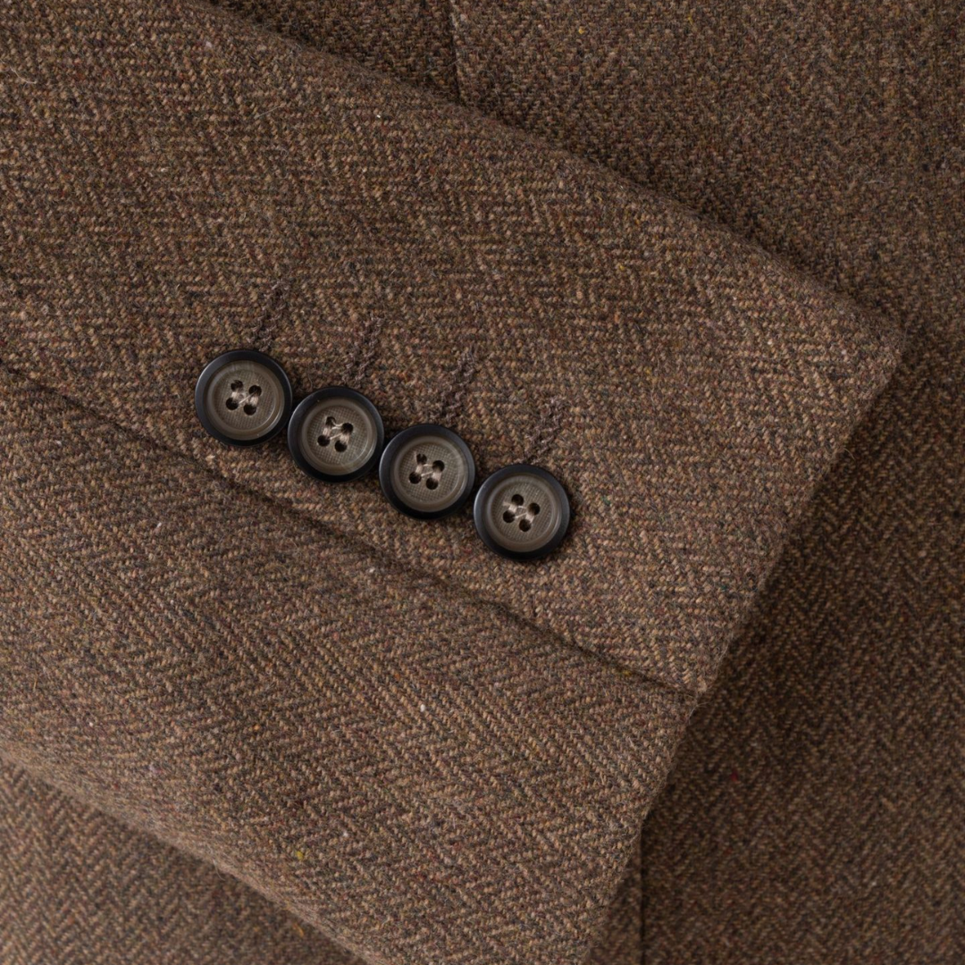 Herre Three-Piece Smal pasform Jakkesæt med Matching Vest