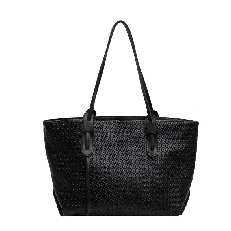 Yseult | Women's Woven Tote Bag With Slim Shoulder Straps
