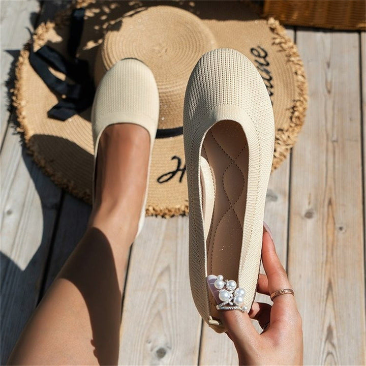 Doreen | Women's Orthopedic-Style Stretch-Knit Ballet Flats