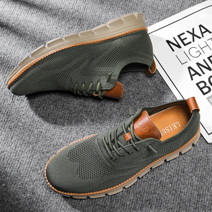 Herren-Sneaker atmungsaktiv – Ultra-gepolsterte, leichte Strick-Sneaker