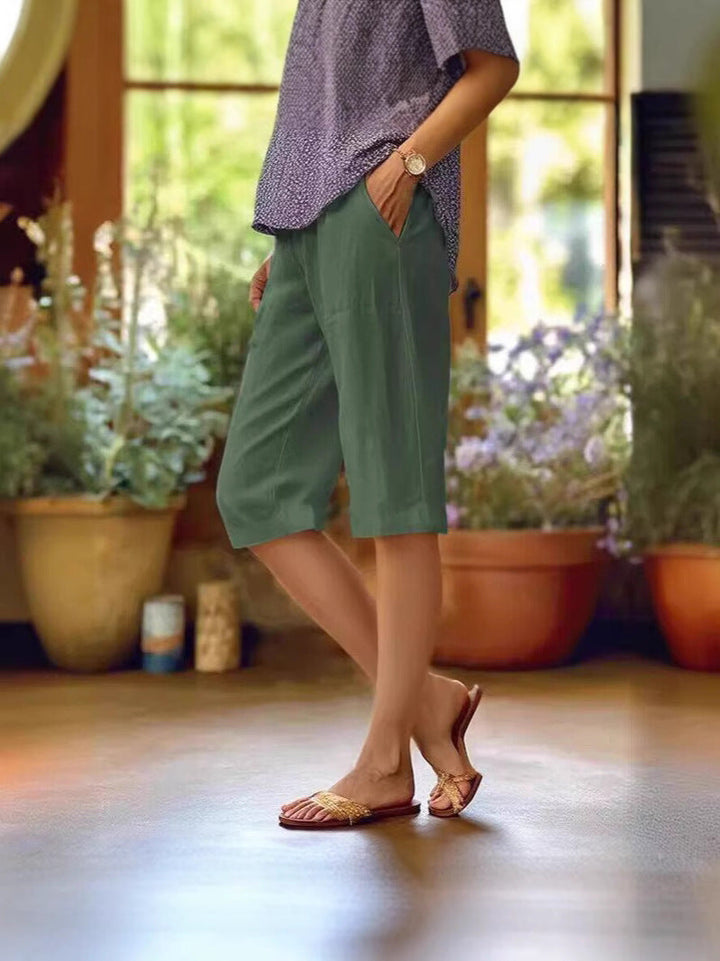 Persephone | Women's Trousers for Cold Weather in Green