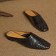 Rosalyn | Women's Woven Leather Mules