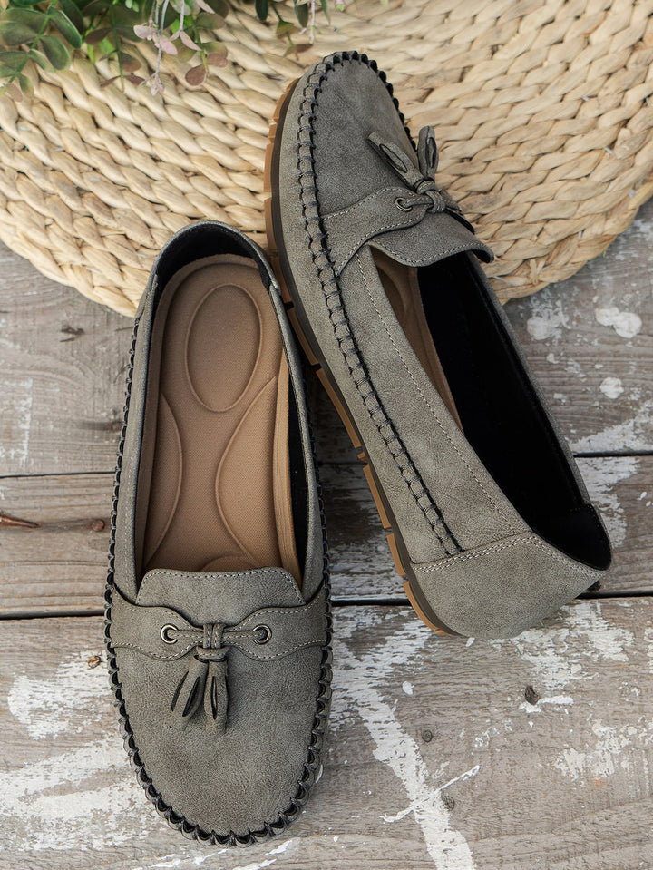 Annika | Women's Orthopedic-Style Tassel Loafers image 18