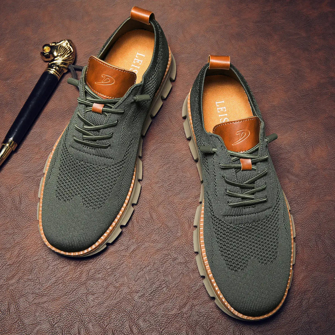 Herren-Sneaker atmungsaktiv – Ultra-gepolsterte, leichte Strick-Sneaker
