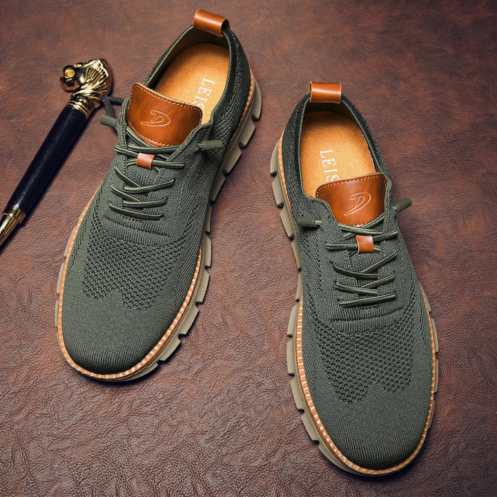Herren-Sneaker atmungsaktiv – Ultra-gepolsterte, leichte Strick-Sneaker