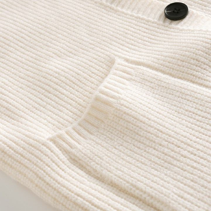 Bruno | Men's Hooded Knit Cardigan