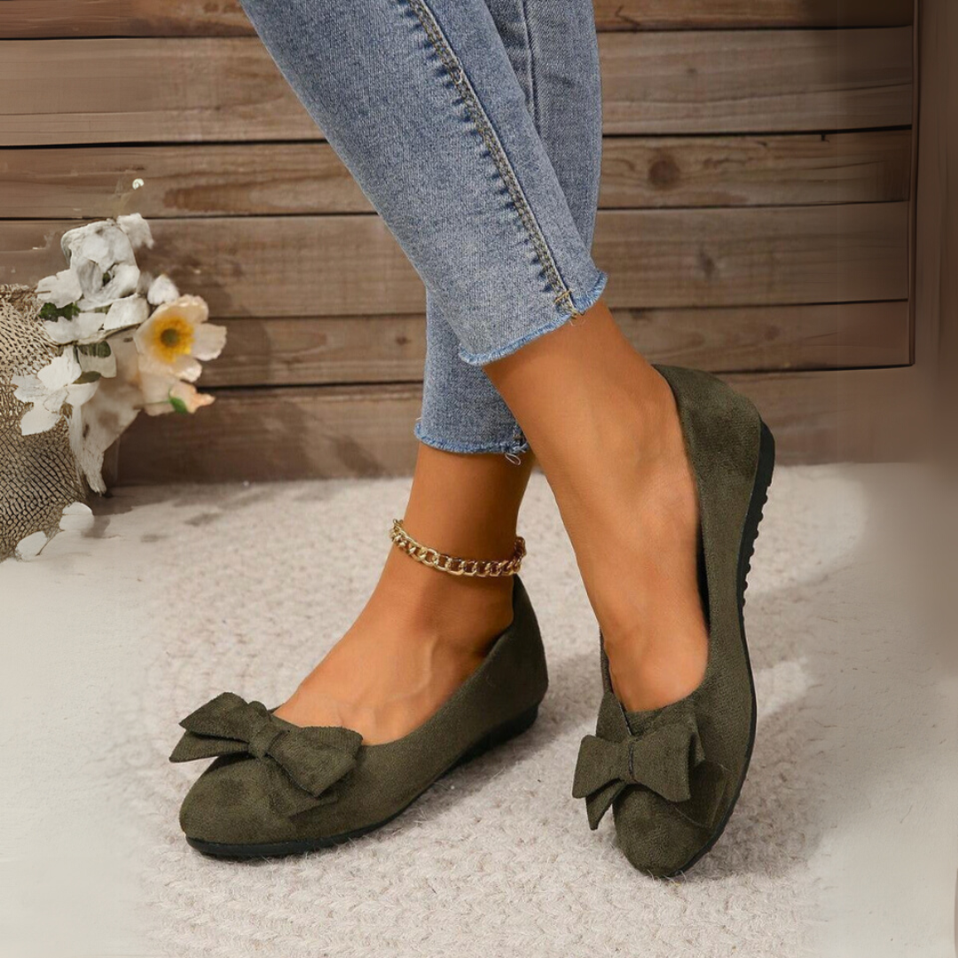 Blossom | Women's Orthopedic-Style Bow Ballet Flats image 3