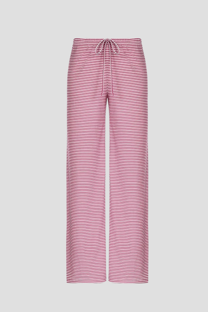 Darina Striped Wide-Leg Lounge Pants - image 4