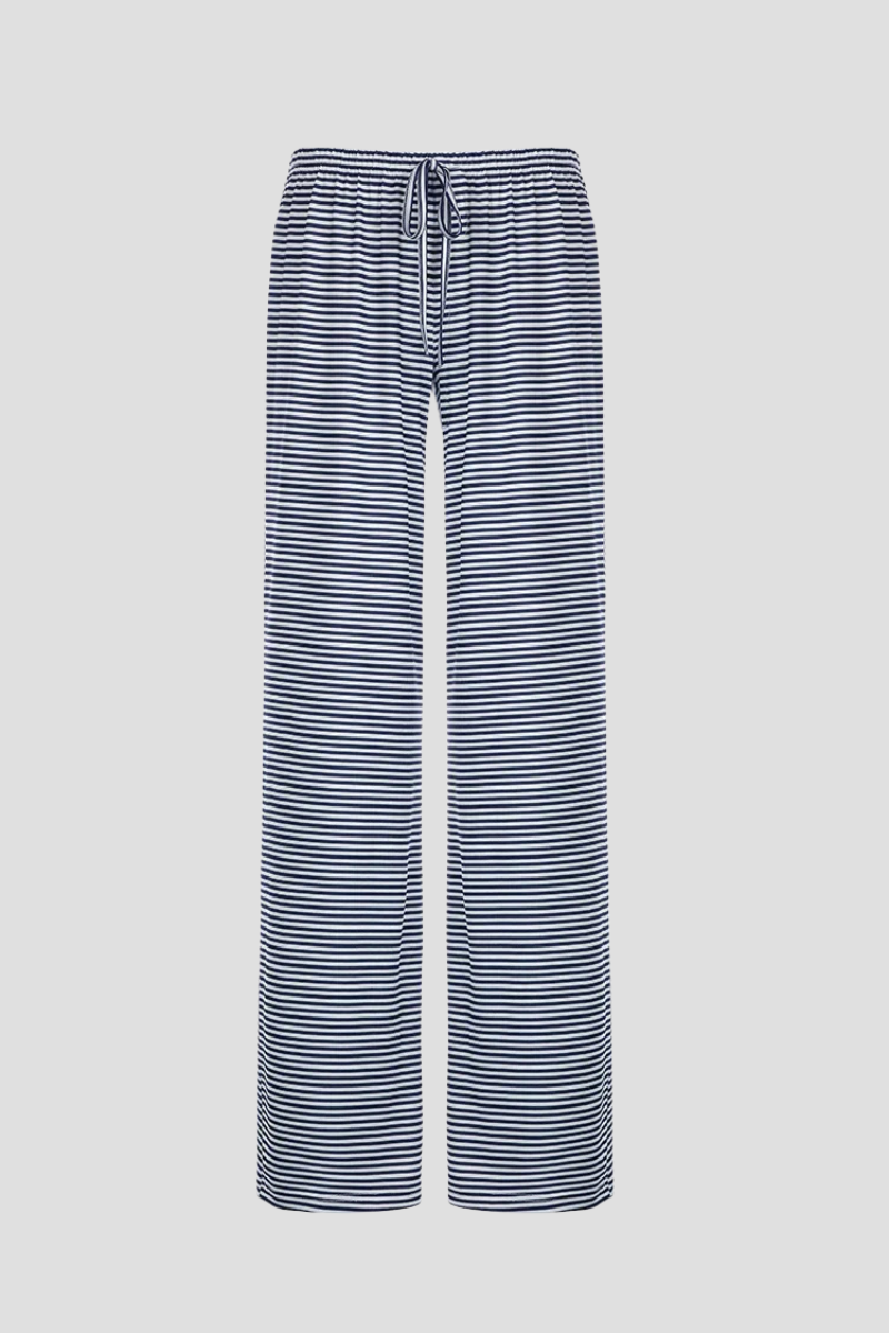 Darina Striped Wide-Leg Lounge Pants - image 5