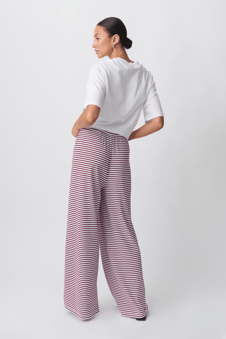 Darina Striped Wide-Leg Lounge Pants - image 7