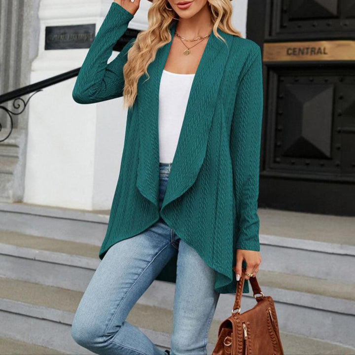 Marianne | Women's Oversized Cardigan for Fall and Winter in Green, image 1