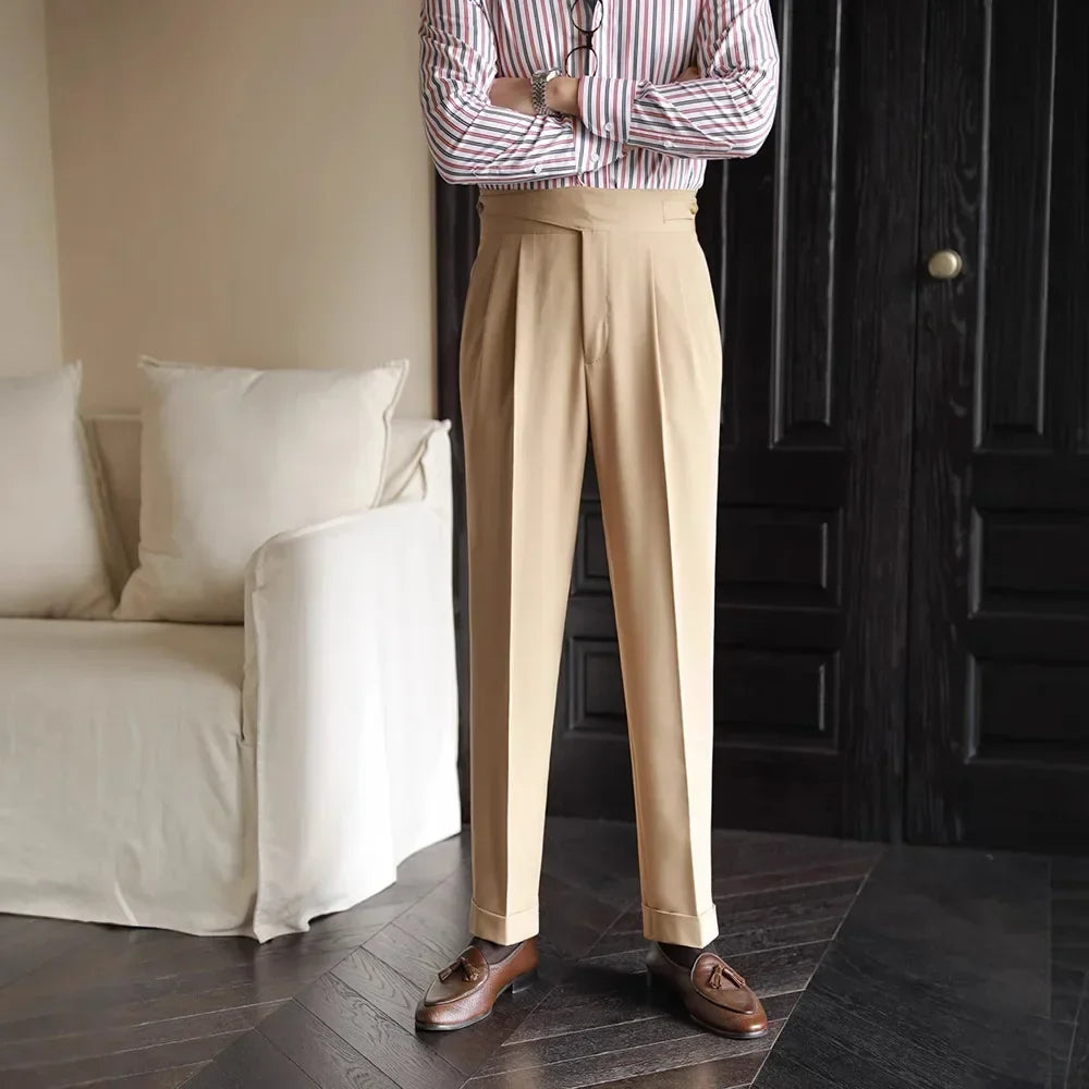 Craig | Men's Pleated Trousers